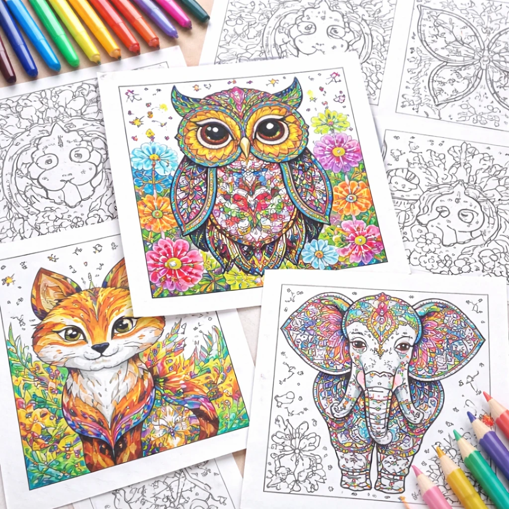 Nyomtatható színezők