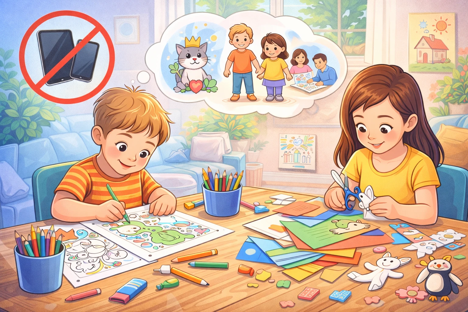 10 kreatív elfoglaltság gyerekeknek képernyő nélkül