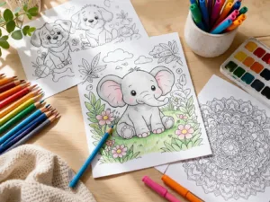 Kreatív kikapcsolódás - Fedezd fel a színezők világát!