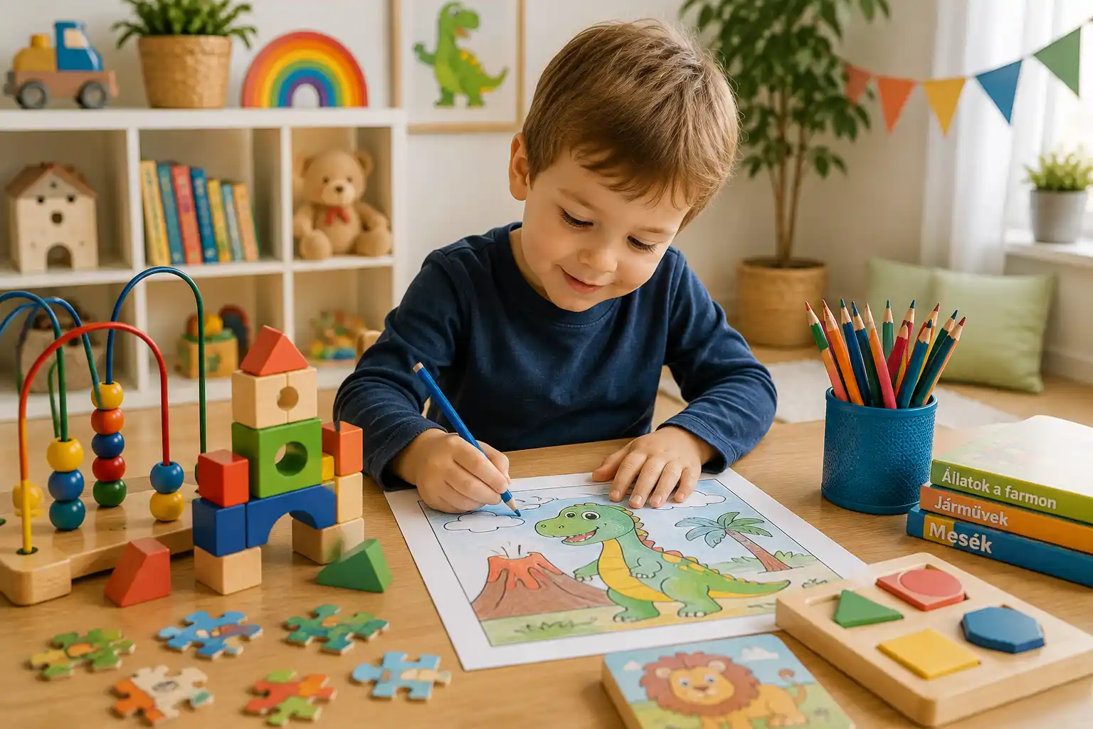 A legjobb fejlesztő játékok 4 éveseknek