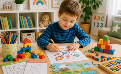 Milyen fejlesztő játékok valók 5 éveseknek? Mutatunk 15 játékos ötletet!