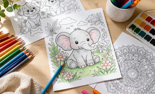 Kreatív kikapcsolódás - Fedezd fel a színezők világát!